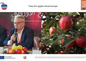 “Time for Apples from Europe” campaign highlights quality and benefits for Egyptian market