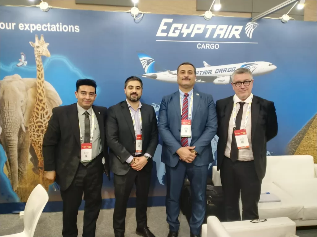 EgyptAir Cargo displays its air services at Air Cargo Africa 2025 3 - Egyptian Gazette