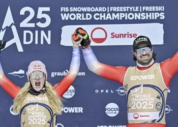 Swiss ski pair wins World gold
