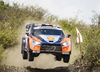 Ott leads Safari Rally Kenya