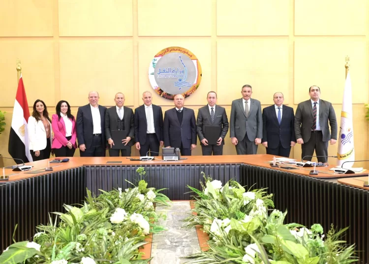 Transport min. witnesses inking of MoU on establishing logistics zone in Damietta Port 1 - Egyptian Gazette