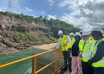 FM inspects Julius Nyerere dam in Tanzania