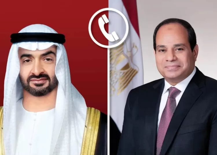 Sisi, UAE President exchange Eid greetings 1 - Egyptian Gazette