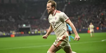 Harry Kane urges Bayern to stay grounded after Champions League triumph over Leverkusen
