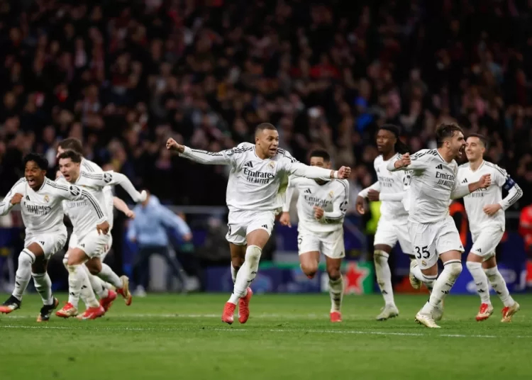 Real Madrid win penalty shoot-out to reach Champions League quarter-finals 1 - Egyptian Gazette