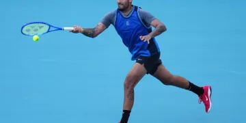 Kyrgios completes comeback with first win in two years at Miami Open