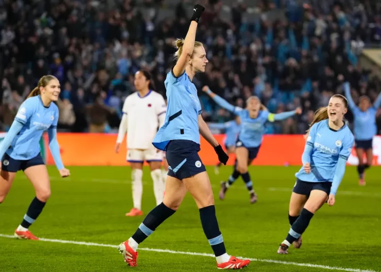 Man City ends Chelsea’s unbeaten run with 2-0 win in Women’s Champions League 1 - Egyptian Gazette