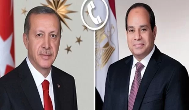 Sisi receives phone call from Erdogan on Eidul Fitr 2 - Egyptian Gazette Sisi receives phone call from Erdogan on Eidul Fitr 1 - Egyptian Gazette