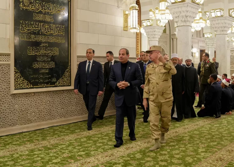 Sisi opens renovated Sayyida Nafisa Mosque 1 - Egyptian Gazette