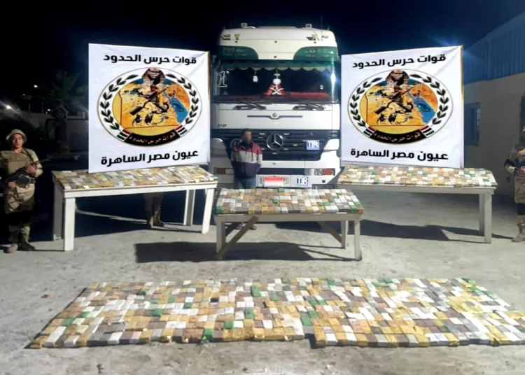 Border Guard forces foil attempts to smuggle drugs, arms, ammunition 11 - Egyptian Gazette