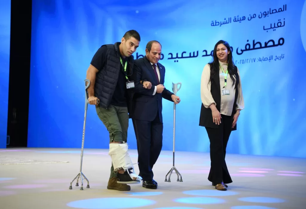 President Sisi performs Eid prayers, honors families of Armed Forces' Martyrs 1 - Egyptian Gazette