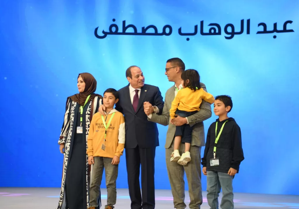 President Sisi performs Eid prayers, honors families of Armed Forces' Martyrs 3 - Egyptian Gazette