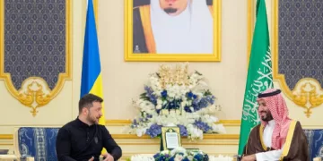 Zelensky, Saudi CP discuss steps towards reliable, lasting peace in Ukraine