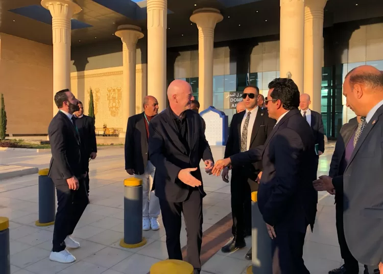 FIFA President arrives in Cairo for CAF Assembly 2 - Egyptian Gazette FIFA President arrives in Cairo for CAF Assembly 1 - Egyptian Gazette