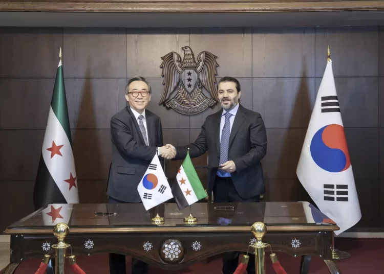 S. Korea establishes diplomatic relations with Syria 1 - Egyptian Gazette
