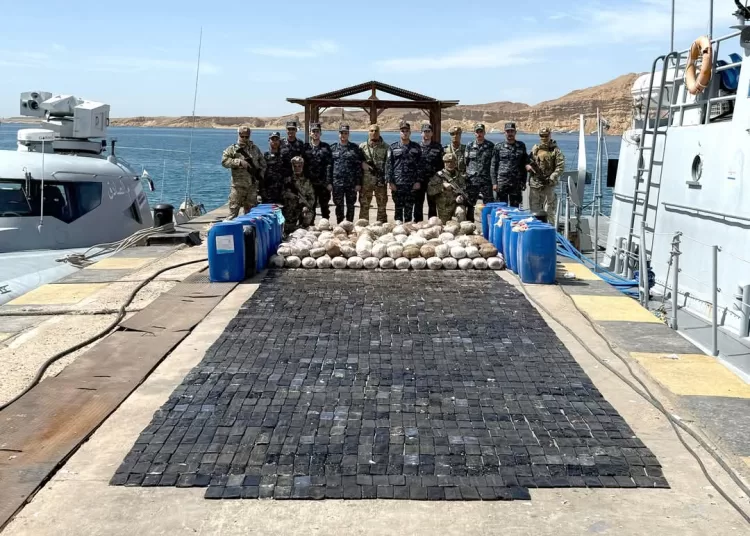 Egyptian navy foils Red Sea drug smuggling 1 - Egyptian Gazette