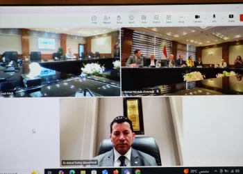 Sobhi joins personal interviews for Nasser Fellowship Candidates