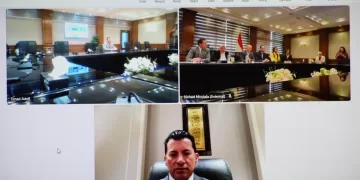 Sobhi joins personal interviews for Nasser Fellowship Candidates