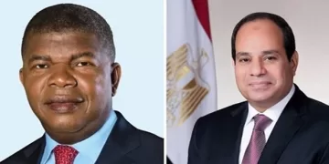 Sisi receives his Angolan counterpart Tuesday