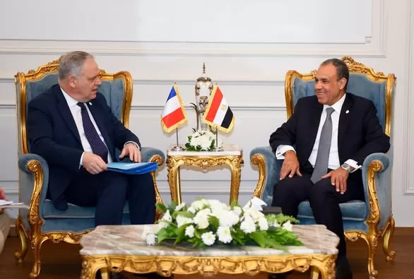 FM lauds French President 's state visit to Egypt 2 - Egyptian Gazette FM lauds French President 's state visit to Egypt 1 - Egyptian Gazette
