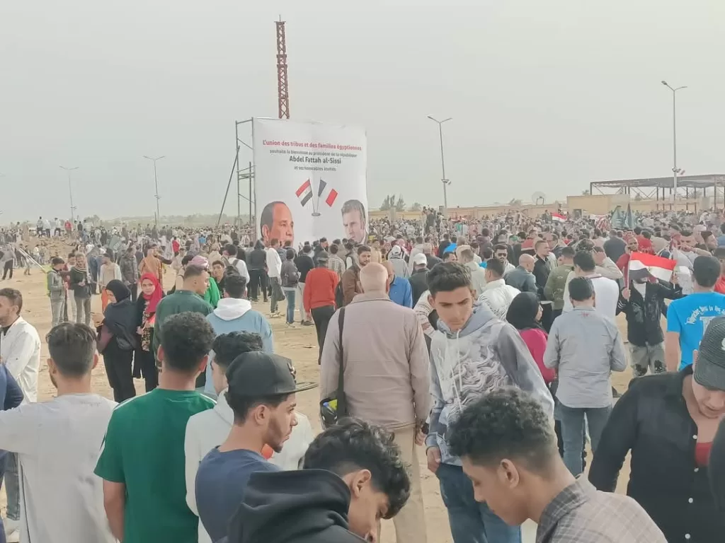 Arish roars for Palestine: No to displacement! 3 - Egyptian Gazette