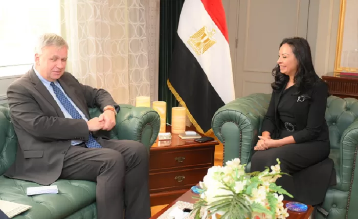 Egypt, Germany mull ways to boost bilateral social coop. 2 - Egyptian Gazette Egypt, Germany mull ways to boost bilateral social coop. 1 - Egyptian Gazette