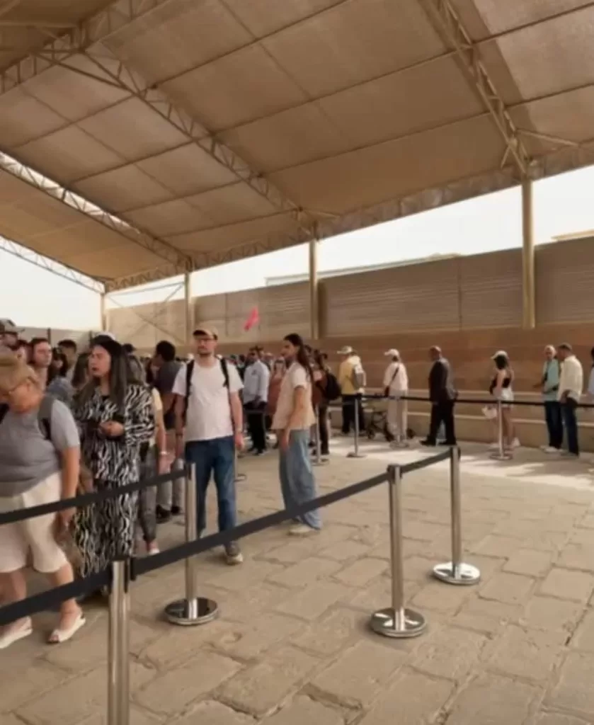 Giza Pyramids trial service upgrade sees promising start 6 - Egyptian Gazette Giza Pyramids trial service upgrade sees promising start 5 - Egyptian Gazette