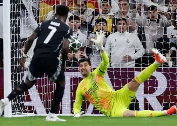 Arsenal stun holders Real Madrid to reach first semi-final since 2009 with 5-1 aggregate