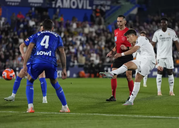 Real Madrid beats Getafe 1-0 ahead of Copa del Rey final against Barcelona 1 - Egyptian Gazette