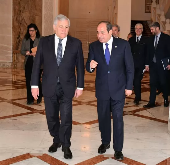  Sisi, Italian FM discuss bilateral ties, regional developments 1 - Egyptian Gazette