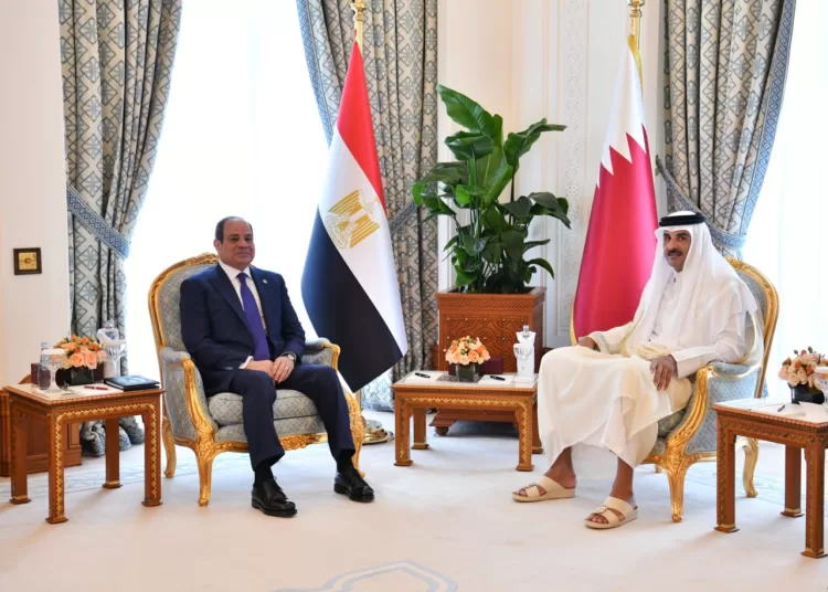 Qatari Emir welcomes President Sisi in Doha, signaling stronger bilateral ties 1 - Egyptian Gazette