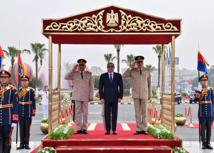 President lays floral wreath at martyrs’ cenotaph 1 - Egyptian Gazette