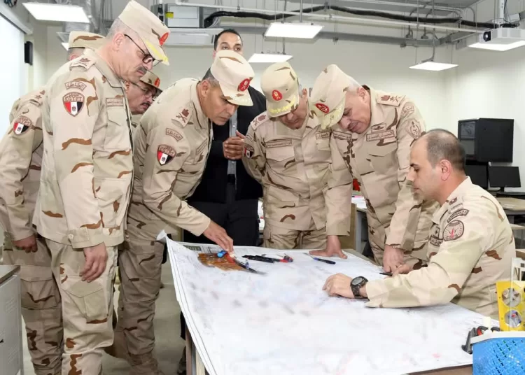 CoS inspects Military Academy for Post-Graduate, Strategic Studies 1 - Egyptian Gazette
