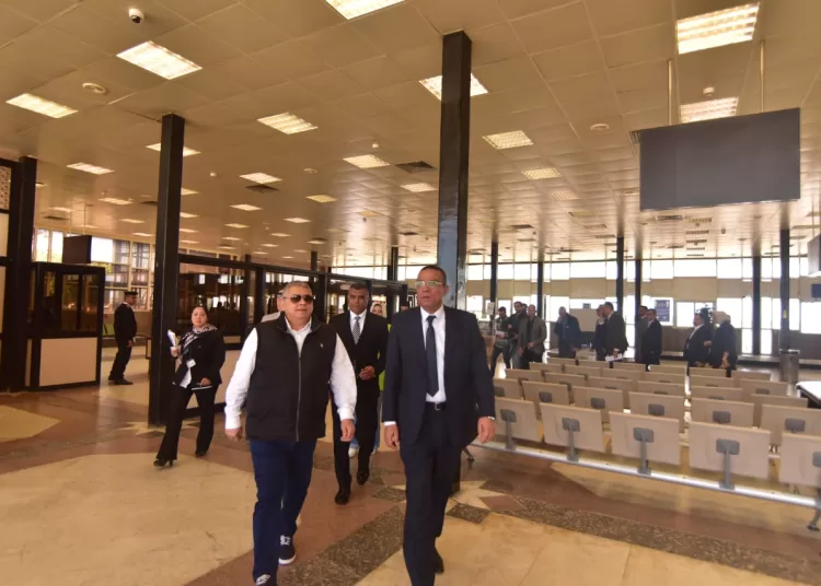 Security, environmental inspection committee visits Port Said airport 2 - Egyptian Gazette Security, environmental inspection committee visits Port Said airport 1 - Egyptian Gazette