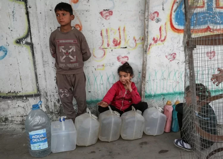 ‘Real thirst crisis’ grips Gaza City after main water line severed by Israeli military action 1 - Egyptian Gazette