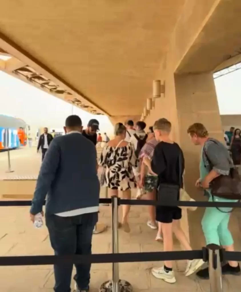 Giza Pyramids trial service upgrade sees promising start 8 - Egyptian Gazette Giza Pyramids trial service upgrade sees promising start 7 - Egyptian Gazette