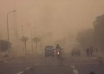 Dust storm hits Sokhna, emergencies declared in Suez to face bad weather