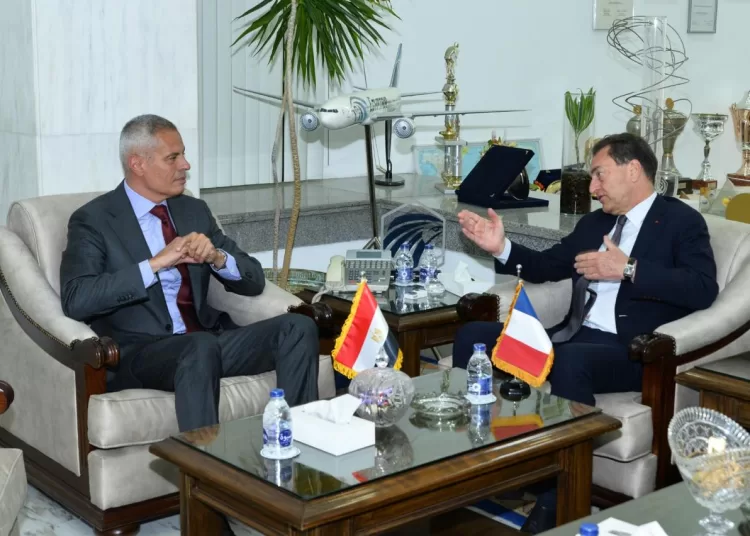 EgyptAir, French envoy discuss boosting air traffic, tourism links 1 - Egyptian Gazette