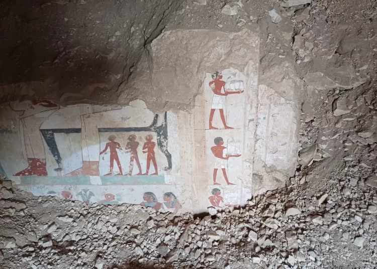 Three New Kingdom tombs unearthed in Luxor 2 - Egyptian Gazette Three New Kingdom tombs unearthed in Luxor 1 - Egyptian Gazette