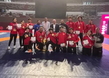 Egypt’s U-20 wrestling team wins African Cup