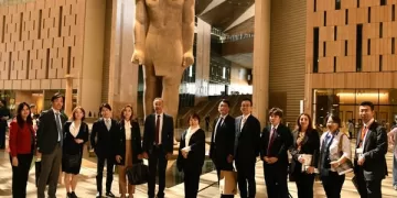 GEM receives Comoros President, Japanese minister 1 - Egyptian Gazette GEM receives Comoros President, Japanese minister