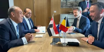 FM lauds distinguished relations between Egypt, Belgium