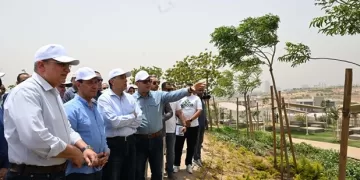 PM follows up on progress of Fustat Hills Park project