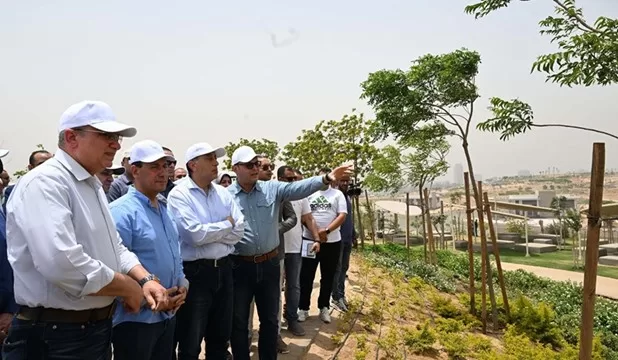 PM follows up on progress of Fustat Hills Park project 2 - Egyptian Gazette PM follows up on progress of Fustat Hills Park project 1 - Egyptian Gazette