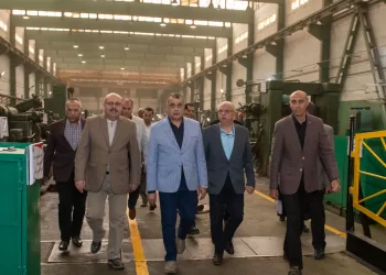 Minister reviews progress at military factory