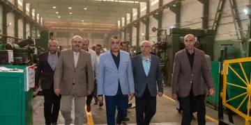 Minister reviews progress at military factory