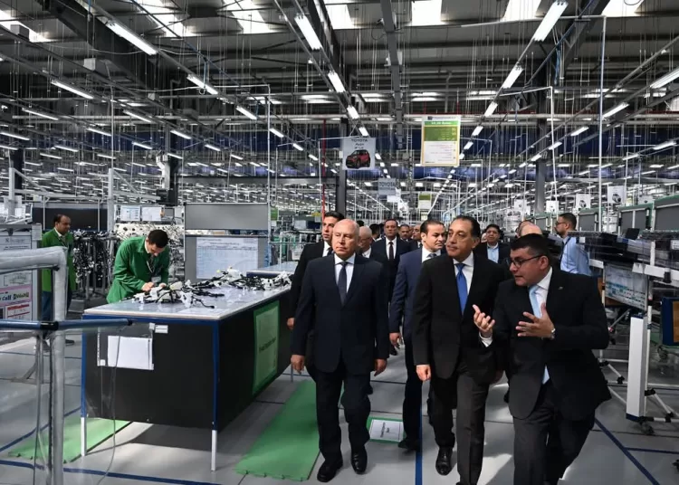 PM opens automotive wiring systems factory in 10th of Ramadan City 1 - Egyptian Gazette