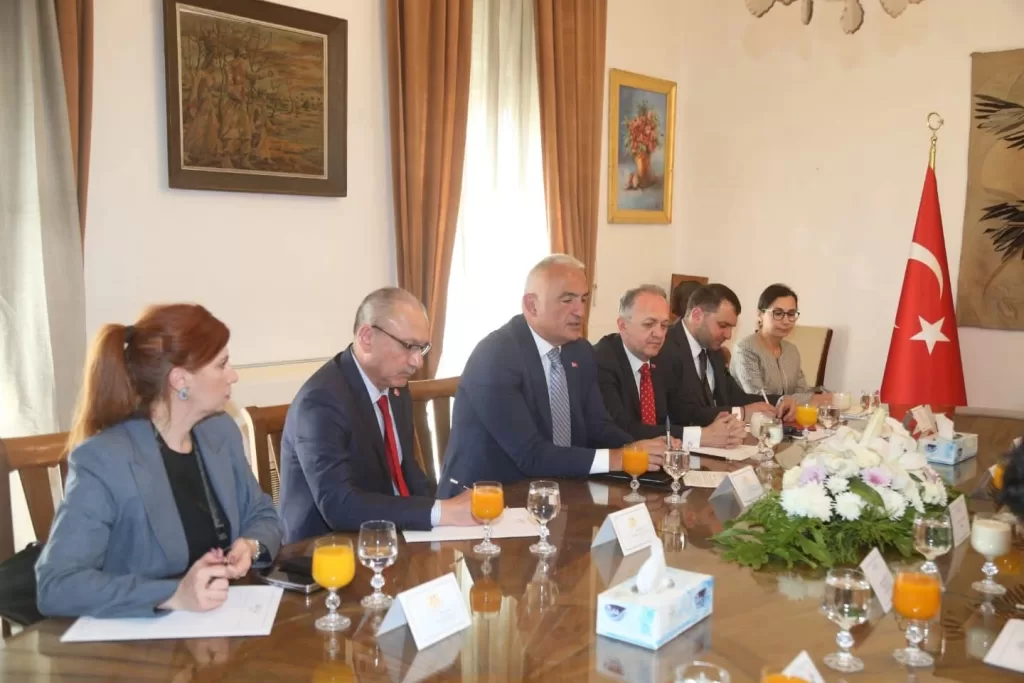 Egypt, Türkiye deepen cultural ties in high-level ministerial meeting 2 - Egyptian Gazette