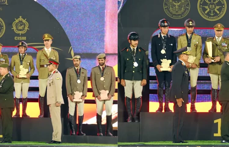 Egypt secures silver in team event at Military Equestrian Championship 1 - Egyptian Gazette