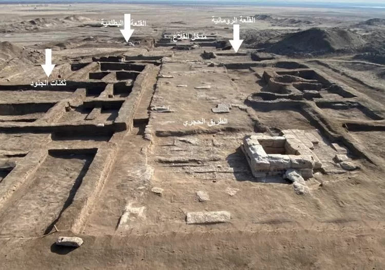 Egyptian mission uncovers military fortifications, ancient soldier quarters in N. Sinai 1 - Egyptian Gazette